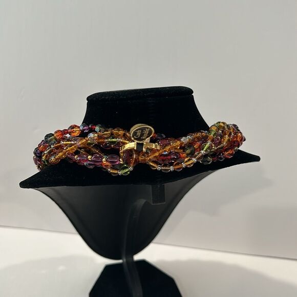 NWT Joan Rivers Czech Glass Bead Necklaces Gold
Tone Clasp Signed Vintage - Picture 5 of 12